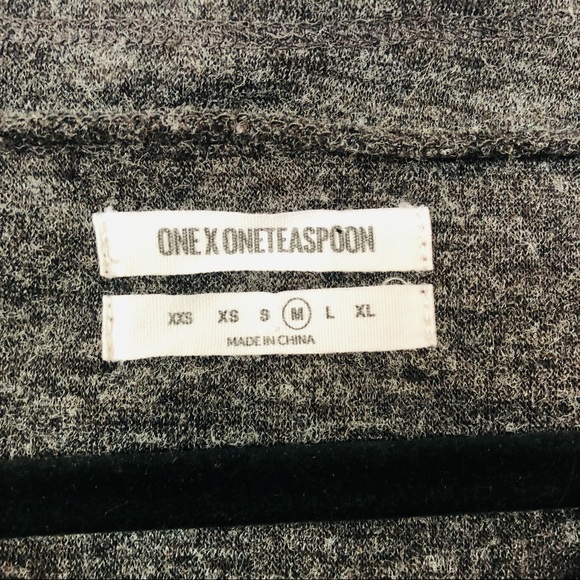 One Teaspoon Reno Marl Chashman Oversize Henley - Picture 3 of 7